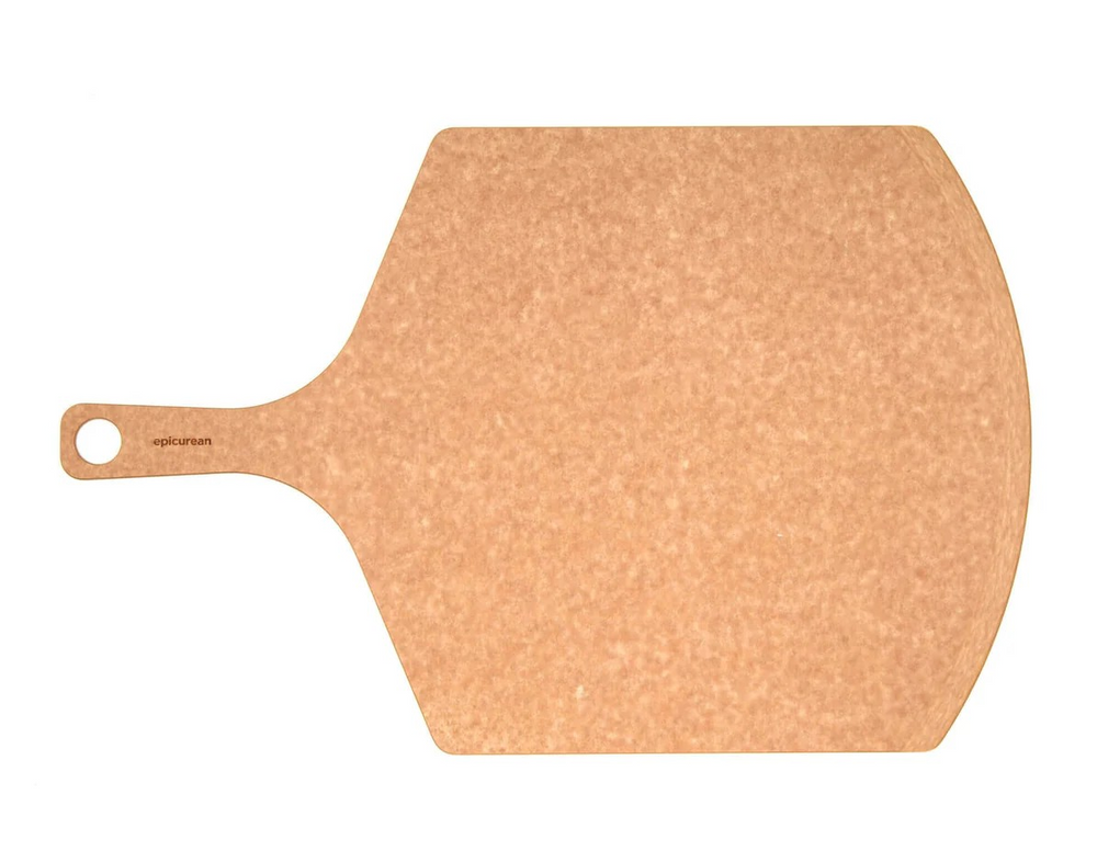 PIZZA PEEL NATURAL / 21.6" × 14" / 3/16"