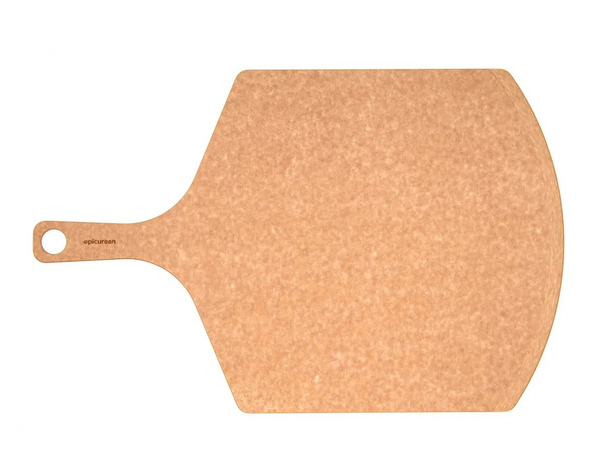 PIZZA PEEL NATURAL / 21.6" × 14" / 3/16"