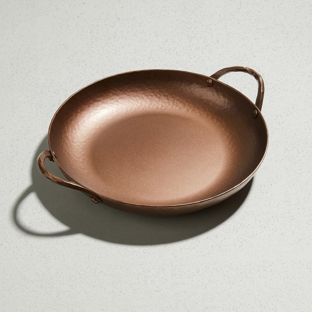 Smithey Carbon Steel Round Roaster - 12"