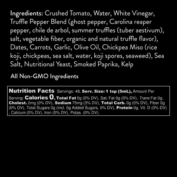 Truffle Fire Hot Sauce