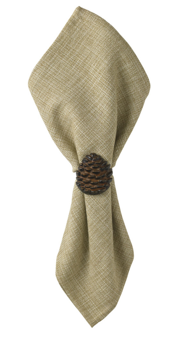 Pinecone Napkin Ring Park Designs