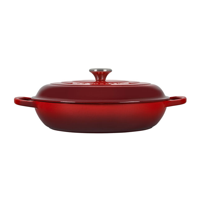 Le Creuset, Cerise, 5qt., Signature Braiser