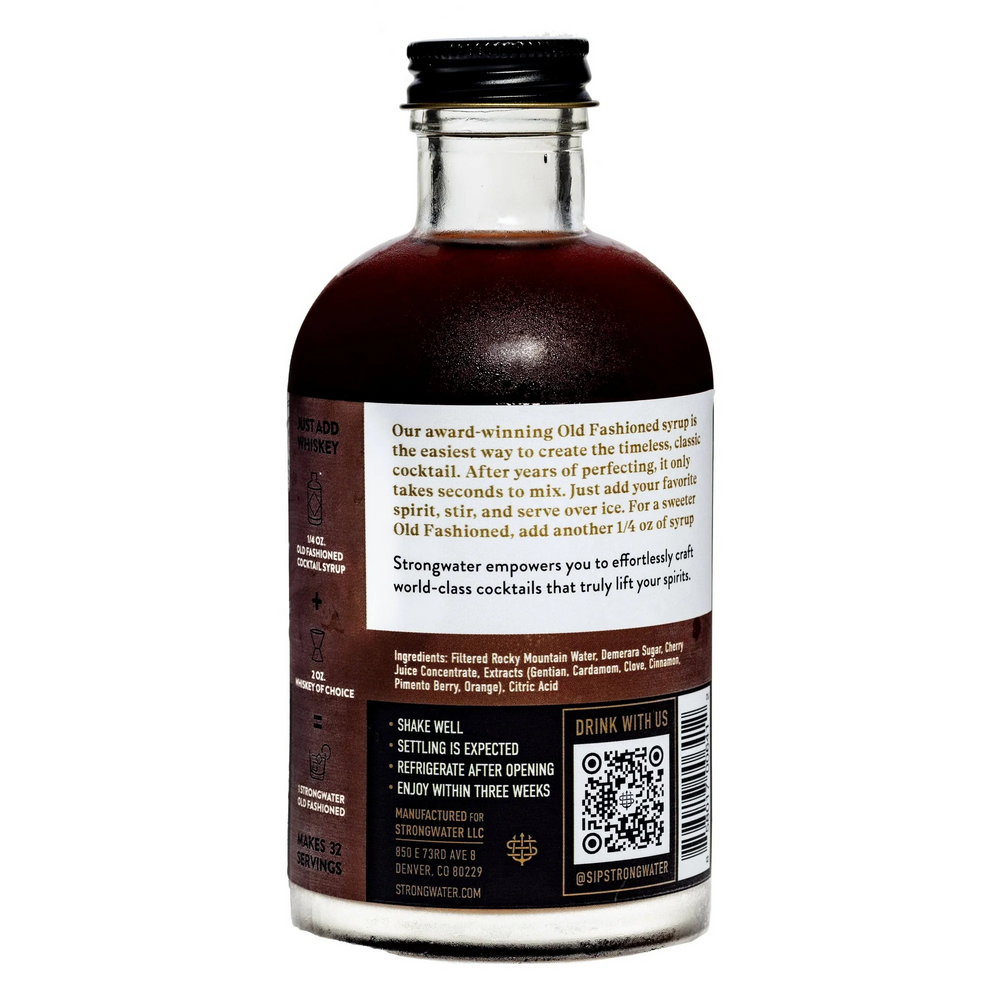 Old Fashioned Cocktail Syrup 8FL OZ