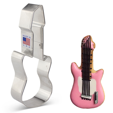 Electric Guitar Cookie Cutter