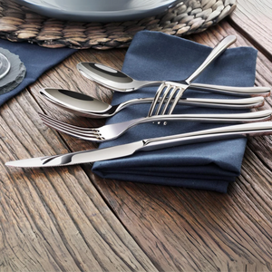 Flatware Set (20-Pcs) Forged Rain ll Series