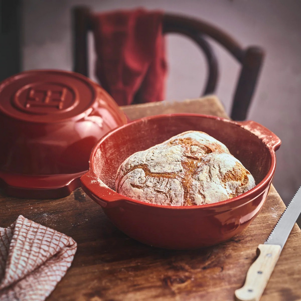 Bread Pot Maple Red Emile Henry (burgundy)