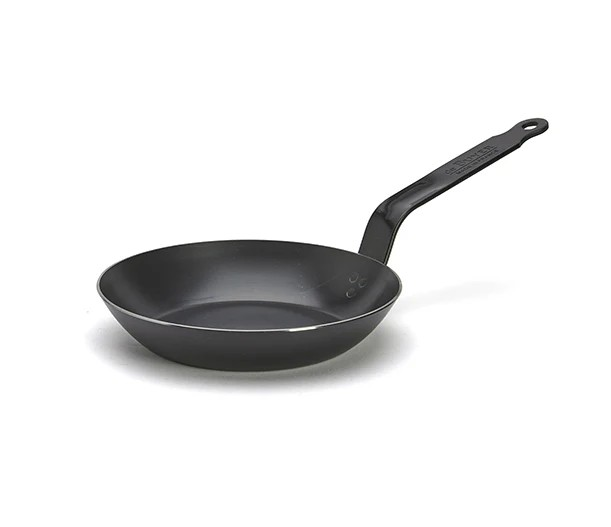8" Blue Carbon Steel Fry Pan De Buyer