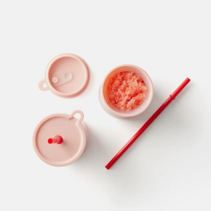 Rabbit Frozen Cocktail Silicone Tumbler Set, Pink