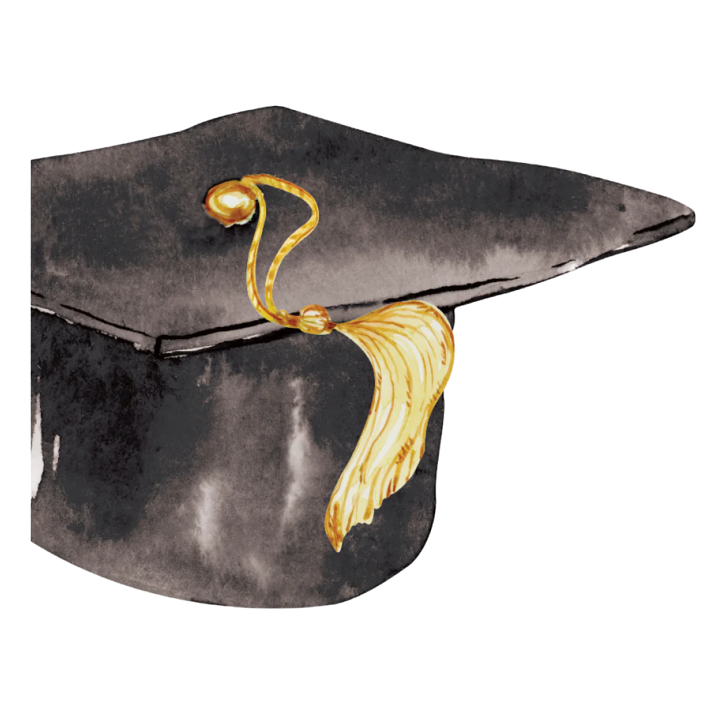 Die-Cut Graduation Napkin 2 Ply/16pk