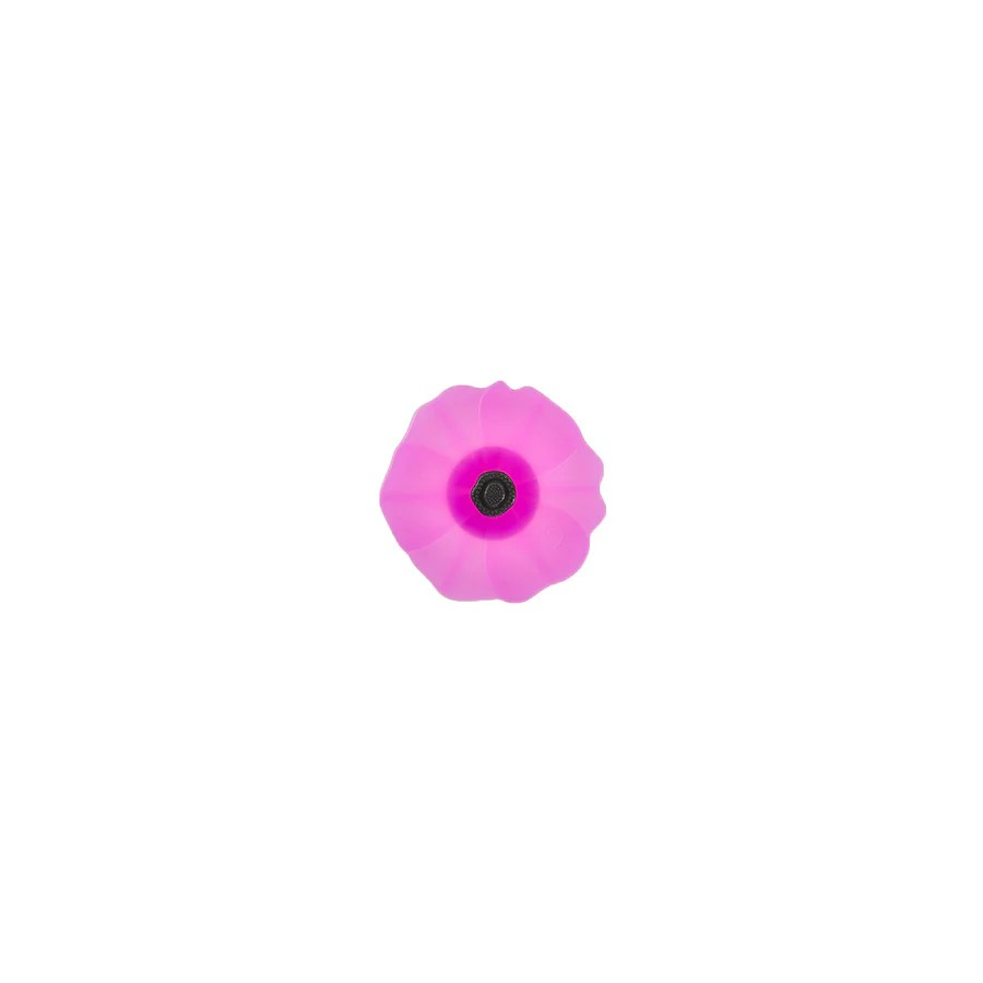 Poppy Bottle Stopper Purple Orchid