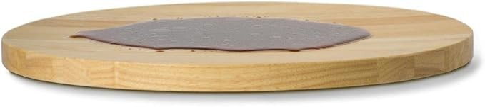 Concave Carving Board, Beechwood Gripper wood Collection with Non-slip Gripper Feet, 18 by 14-Inches
