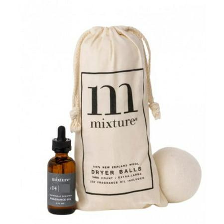 Egyptian Cotton Mixture Wool Dryer Balls 3 Pack with 2 Oz Scented Oil