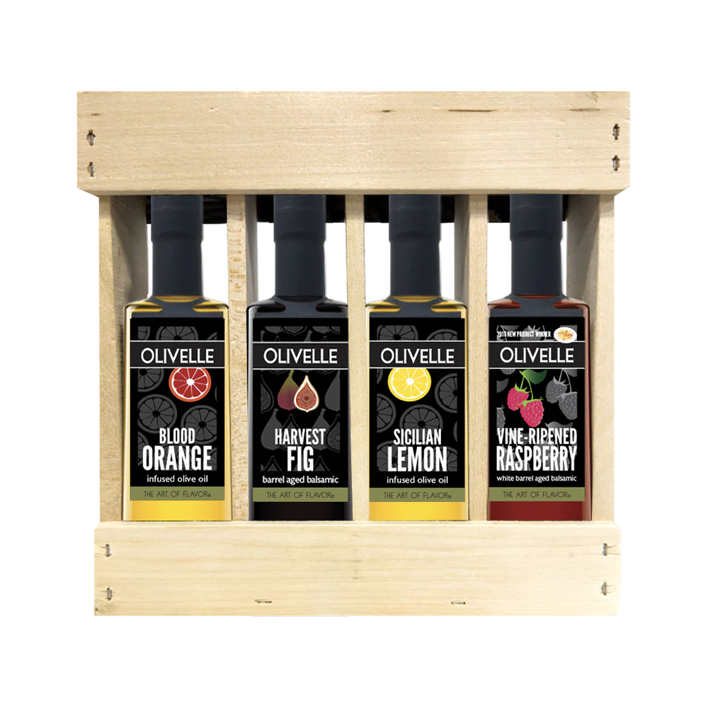 Oil & Vinegar Sampler Gift Set Parings (Sweet)