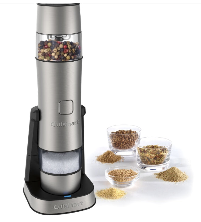 Rechargeable Salt, Pepper, and Spice Mill