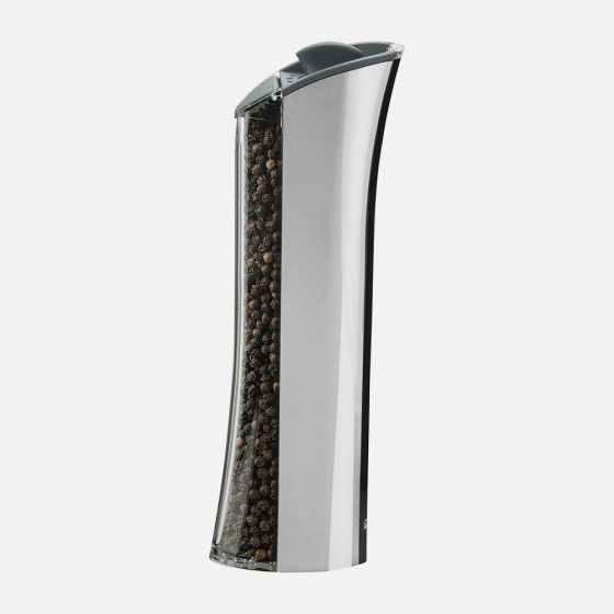 8" Graviti Plus Pepper Mill Chrome
