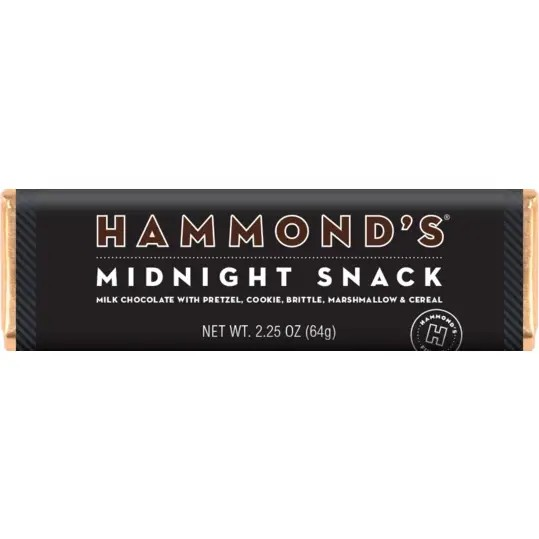 Midnight Snack Milk Chocolate Candy Bar 2.25oz
