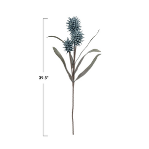 39-1/2"H Faux Pod Pick, Blue
