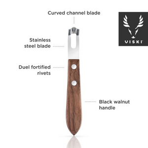 Walnut Channel Knife by Viski