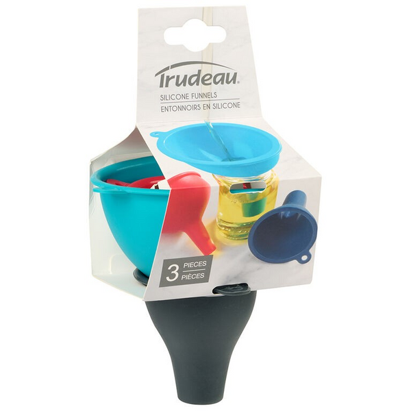 Silicone Funnels Set of 3