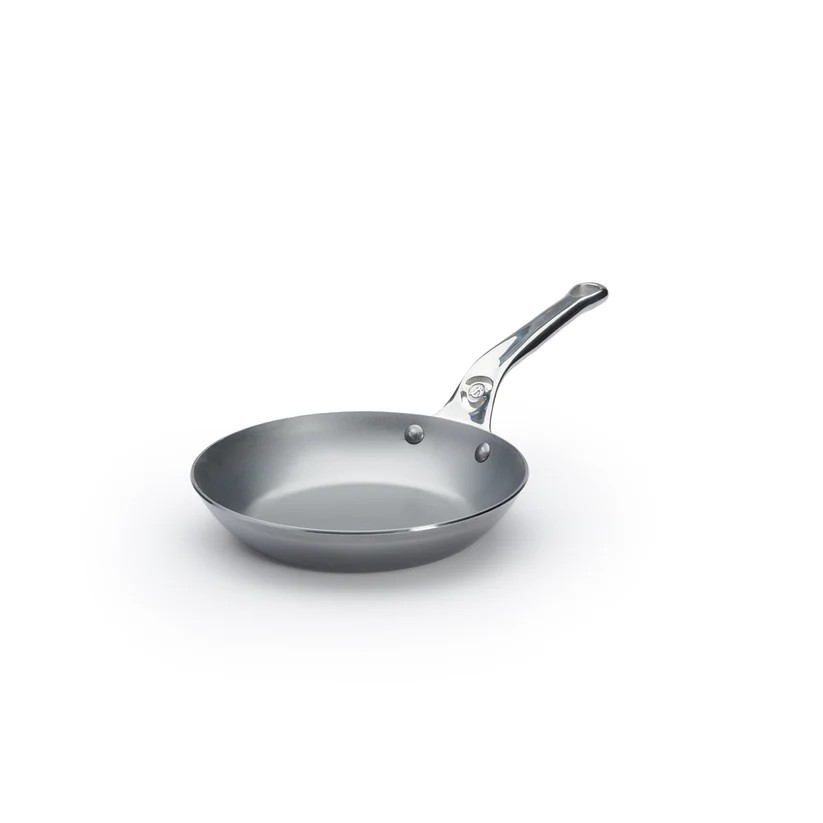 8" MINERAL B PRO Carbon Steel Fry Pan De Buyer
