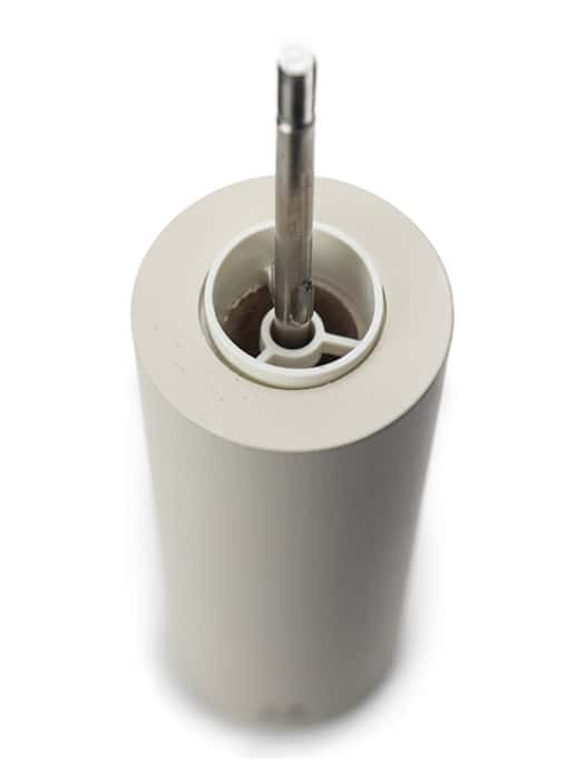 Peugeot Boreal White Salt Mill 8"