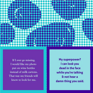 "Drinks On Me" Witty Party Napkins - Several Hysterical Options to Choose From!