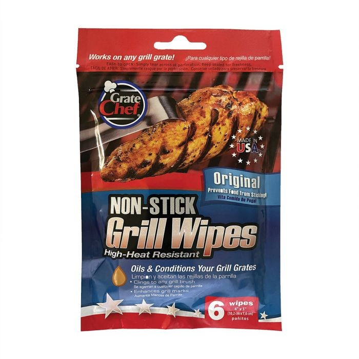 Grate Chef Grill Wipes, Set of 6 *