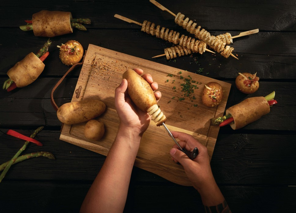 Potato Corer and Spiral Fries Maker