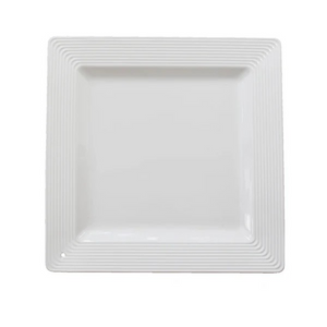 Pinstripes Square Platter K9