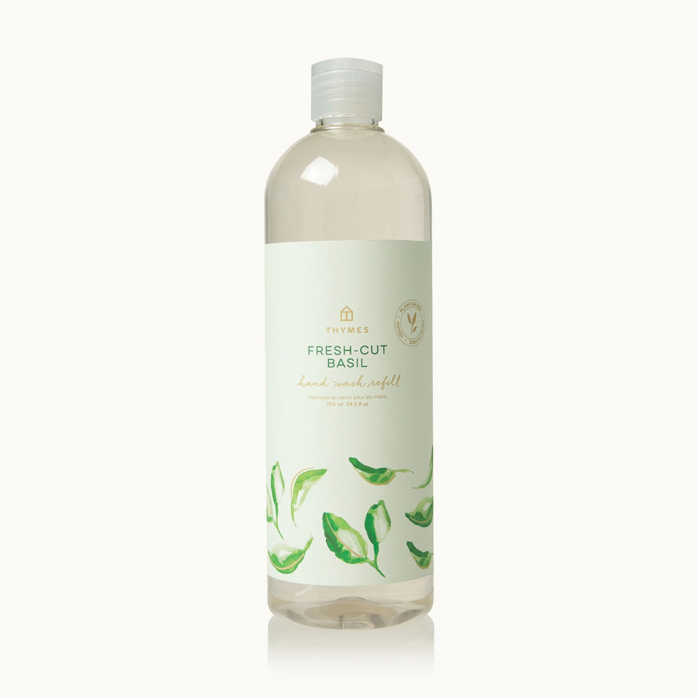 Fresh-Cut Basil Hand Wash Refill by Thymes