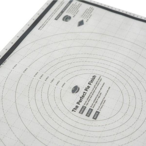 Pro-Grade Silicone Pastry Mat with Reference Marks  - 25" x 18"