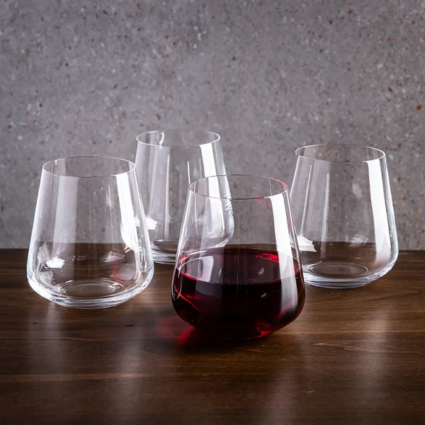 Stemless Red Wine Glass -Set/1