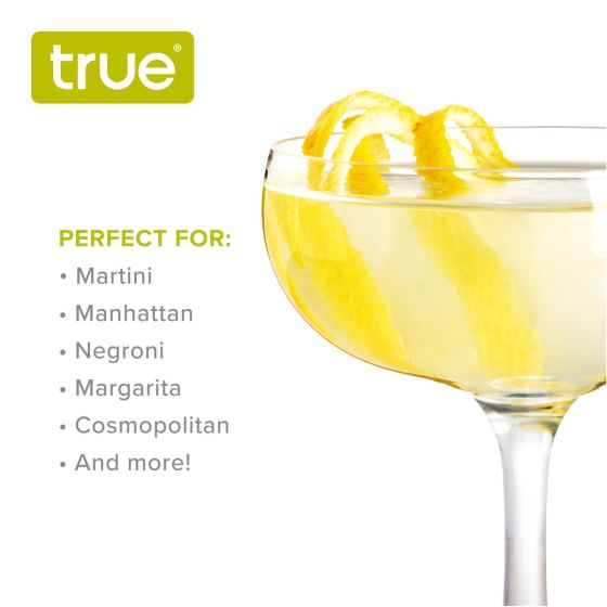 7 oz Coupe Glasses, Set of 4 by True