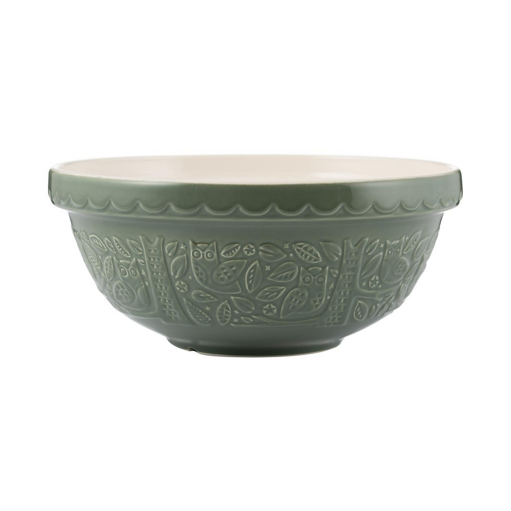 Mason Cash In The Forest Mixing Bowl Dark Green Size 18