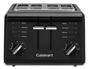 Cuisinart 4-Slice Compact Plastic Toaster