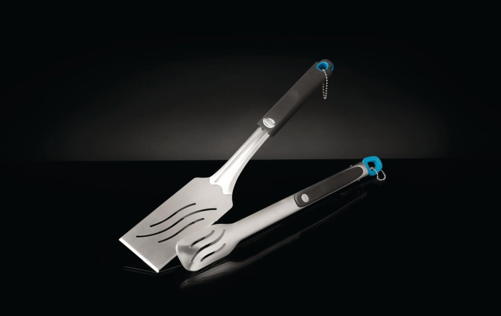 Stainless Steel 2-Piece Toolset with Soft Touch Handle