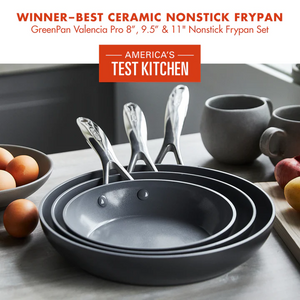 Greenpan Valencia Pro Ceramic Nonstick 11-Piece Cookware Set