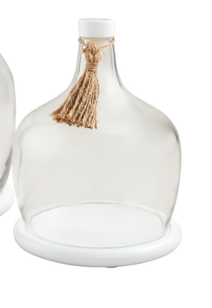 White Cloche Large