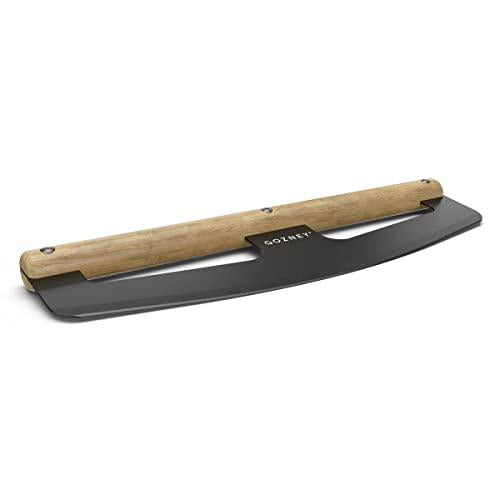 Pizza Rocker - with Wooden Handle and Stainless Steel Blade - 13 3⁄⁄⁄4 " " Sharp Blade