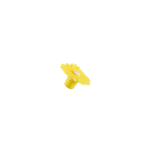 Daisy Bottle Stopper Yellow