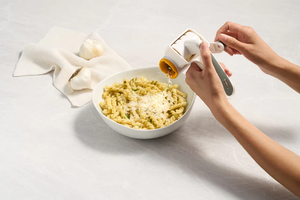 Zyliss Restaurant-Style Hand-Cranked Cheese Grater Fine Steel Blade