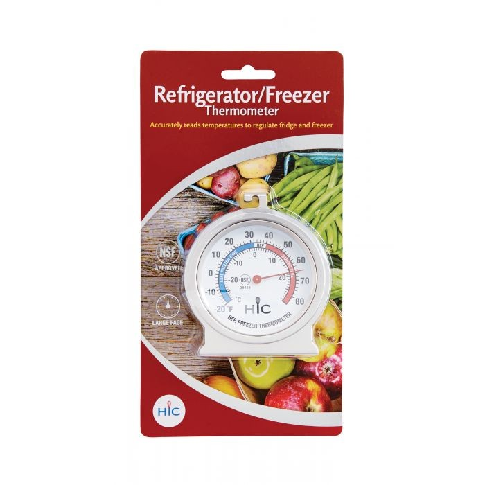 Roasting Refrigerator Freezer Thermometer, Large 2.5in