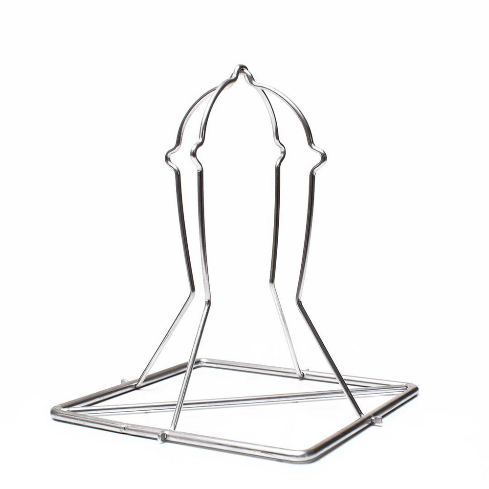 Folding, Stainless Steel Beer Can Chicken Roaster - 2XL-M
