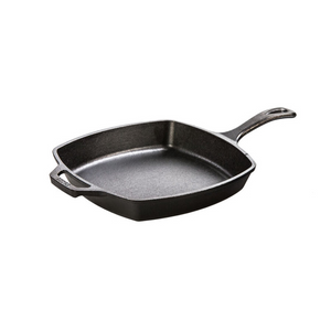 10.5 Inch Square Cast Iron Skillet
