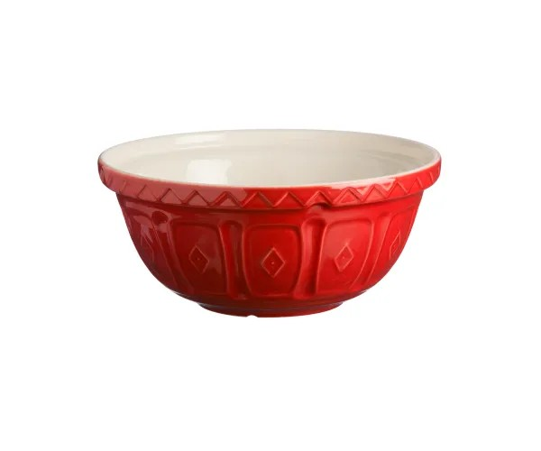 Mason Cash Red Mixing Bowl Size 12