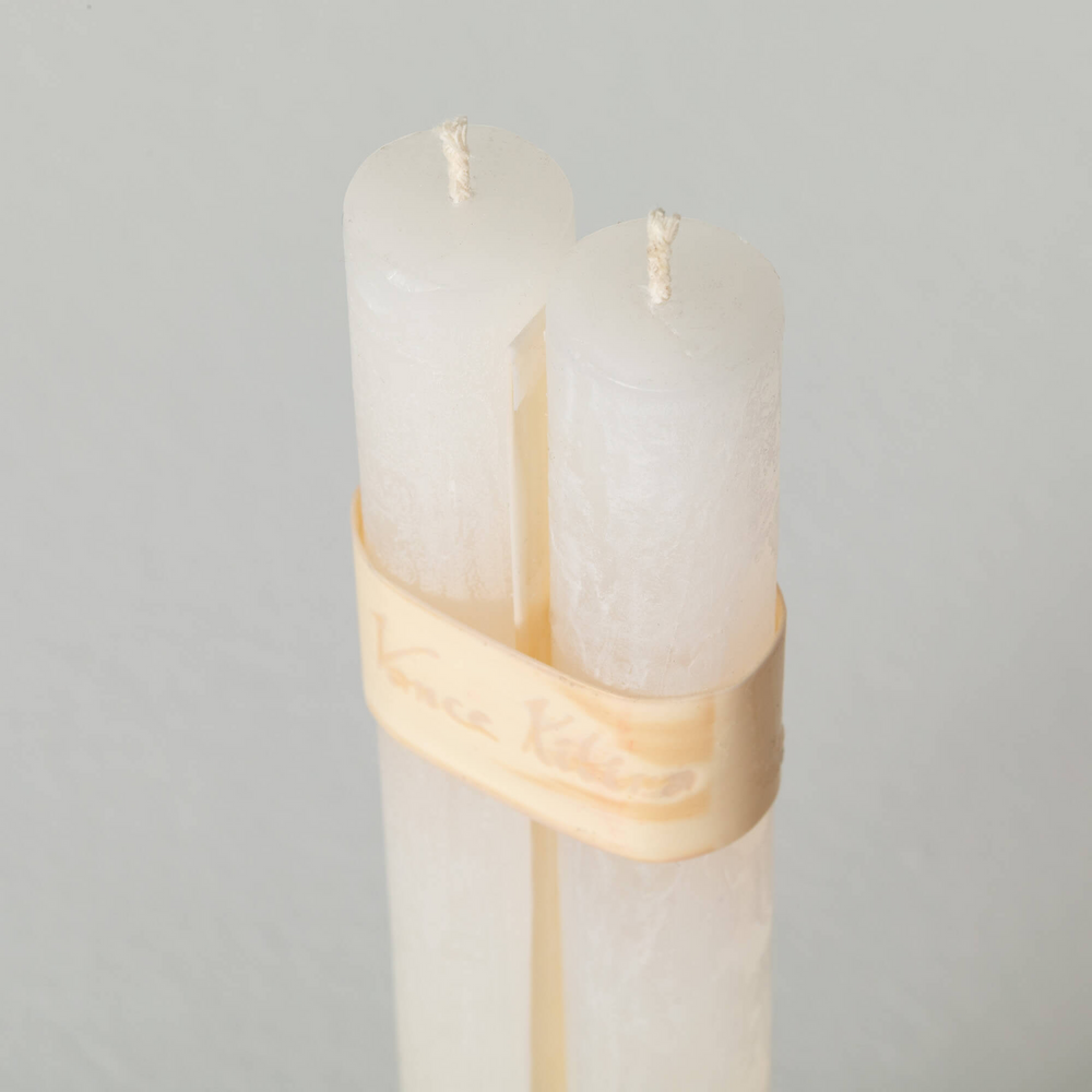 White Hanging Taper 2