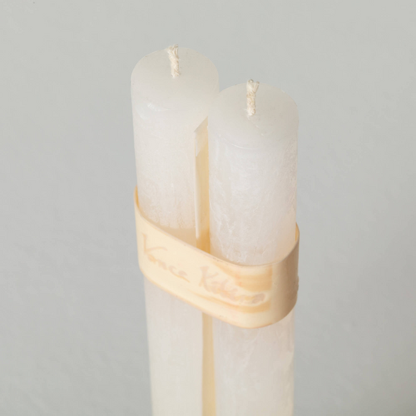 White Hanging Taper 2