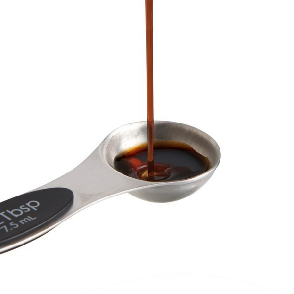 Mrs. Anderson's Baking Dual-Sided Magnetic Measuring Spoons with Leveler