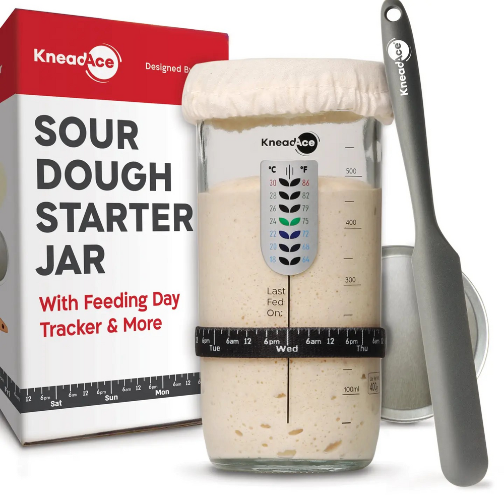 KneadAce® 24oz Sourdough Starter Jar