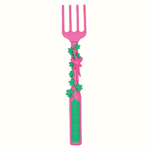 Constructive Eating Garden Fairy Vines Rake Fork Utensil